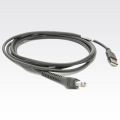 CABLE, USB, 7FT, STRAIGHT, UNIVERSAL FOR FOR LS/DS SCANNERS
