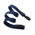 LANYARD, B-AWAY, PLASTIC HOOK, NAVY BLUE, 3/8", 100/PKG (0832-0094)