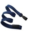 LANYARD B-AWAY, PLASTIC HOOK , NAVY, 3/8" 100/PKG (0832-0483)