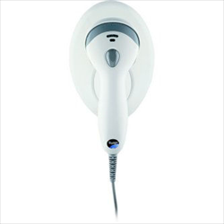 MS9540 VOYAGER CG LASER SCANNER USB KIT: LIGHT GREY SCANNER, STAND, COILED LOW SPEED USB DIRECT CABLE AND DOCUMENTATION