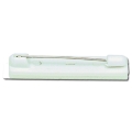 SAFETY PIN, WHITE, ALL PLASTIC, 1000/PKG (0832-0035)