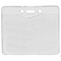 BADGE HOLDER, PROXIMITY CARD, HORIZONTAL, TOP CLEAR, 100/PKG (0832-0215)