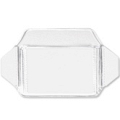 BADGE HOLDER, HORIZONTAL CLEAR VINYL ARM, 100/PKG (0832-0114)