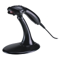 MS9520 VOYAGER LASER SCANNER USB KIT (BLACK SCANNER, STAND , COILED LOW SPEED USB DIRECT CABLE AND DOCUMENTATION)